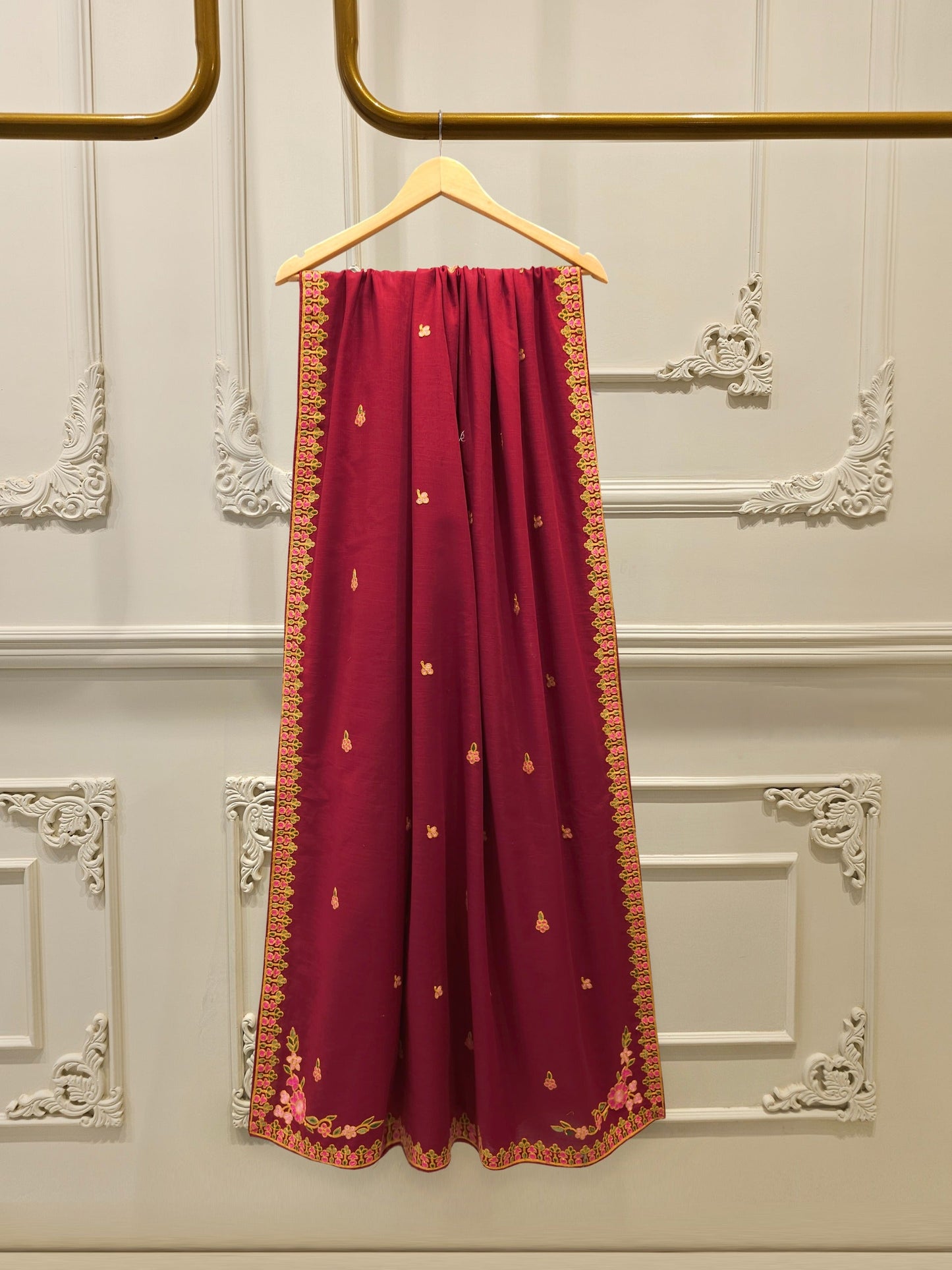 S112775 | Embroidered Khaddar Suit | Aghanoor Bridal