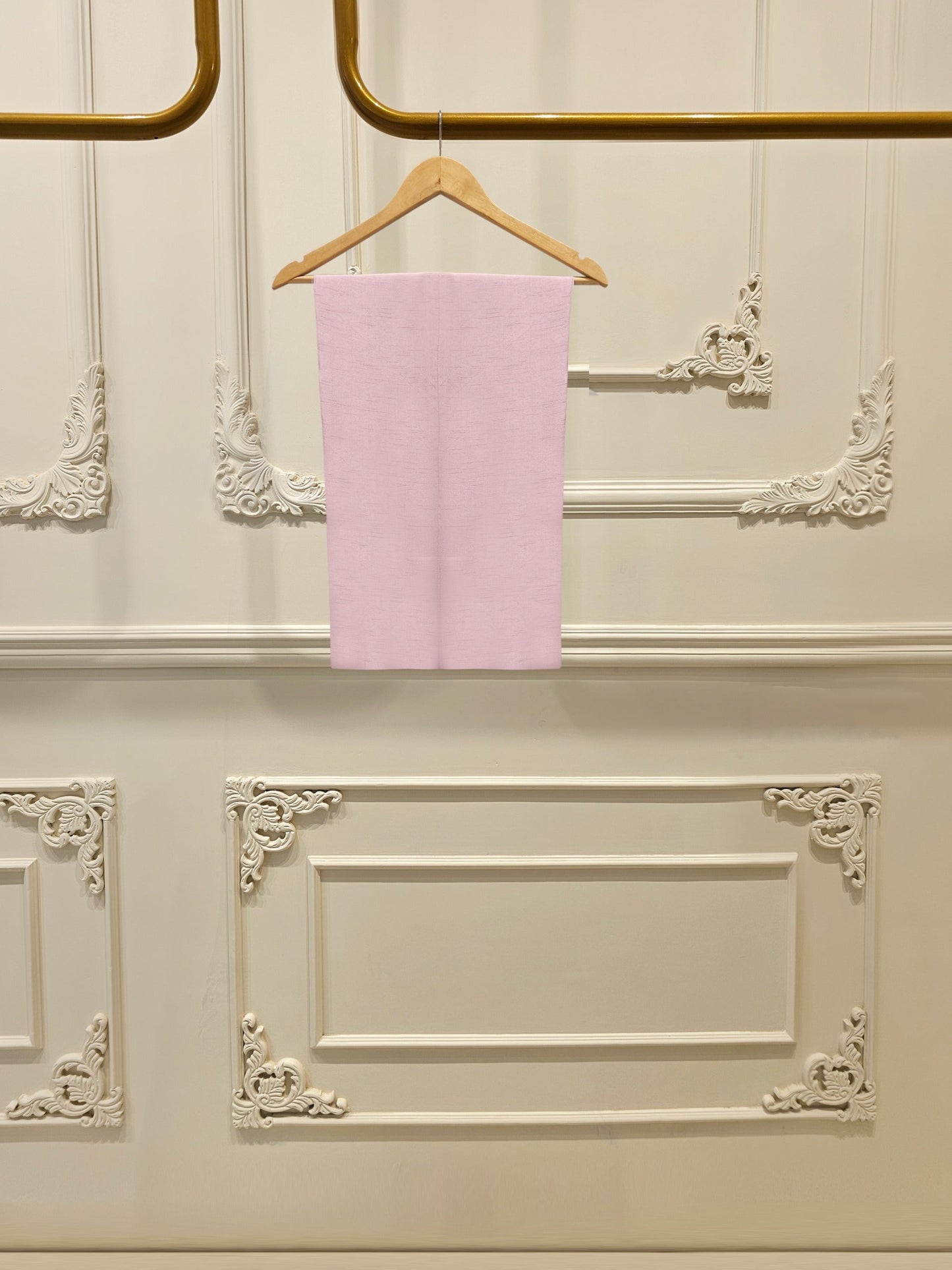 S112780 | Pure Embroidered Cotton Net Suit | Aghanoor Bridal