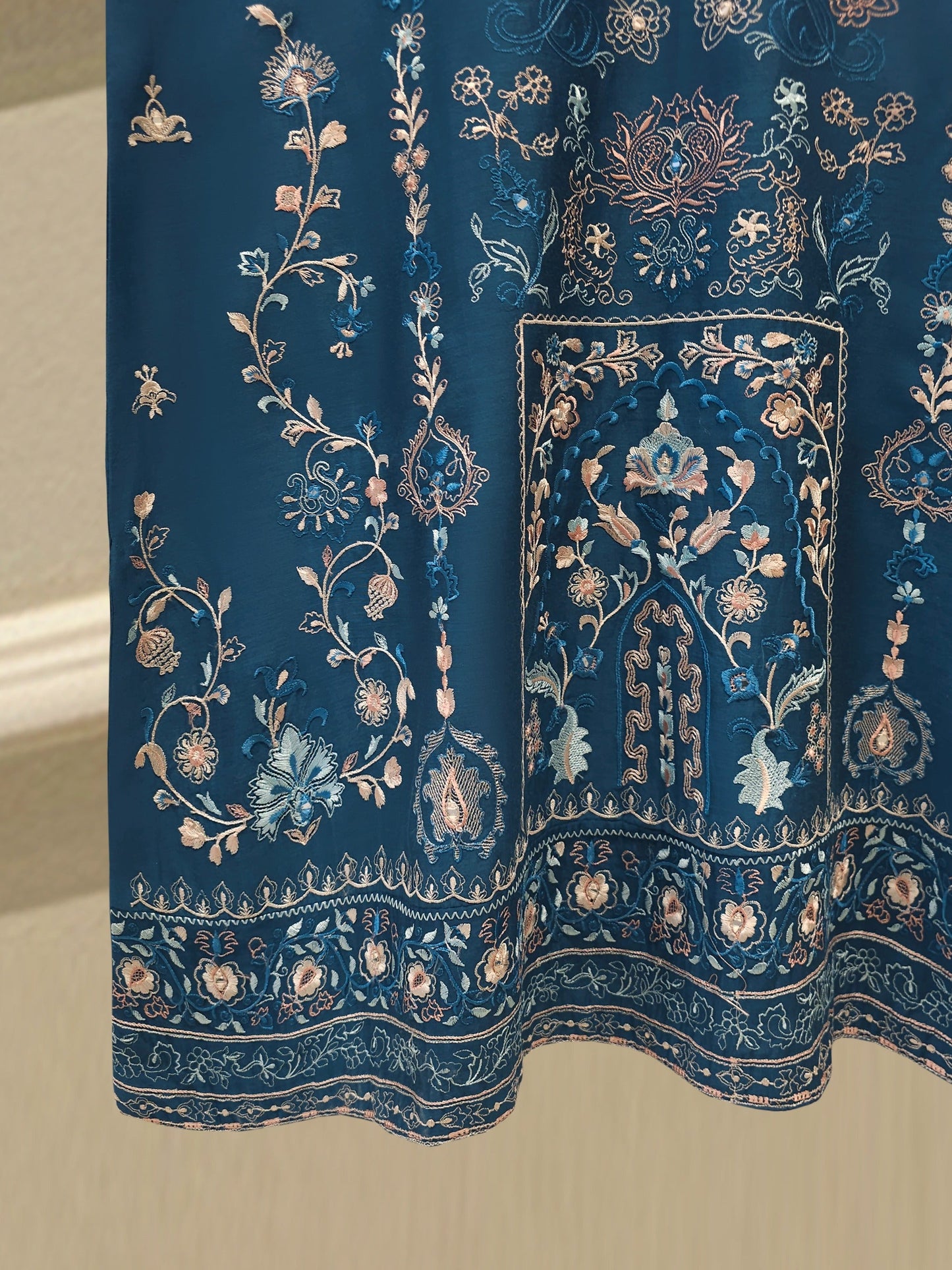 S112785 | Embroidered Kora Cotton Suit | Aghanoor Bridal