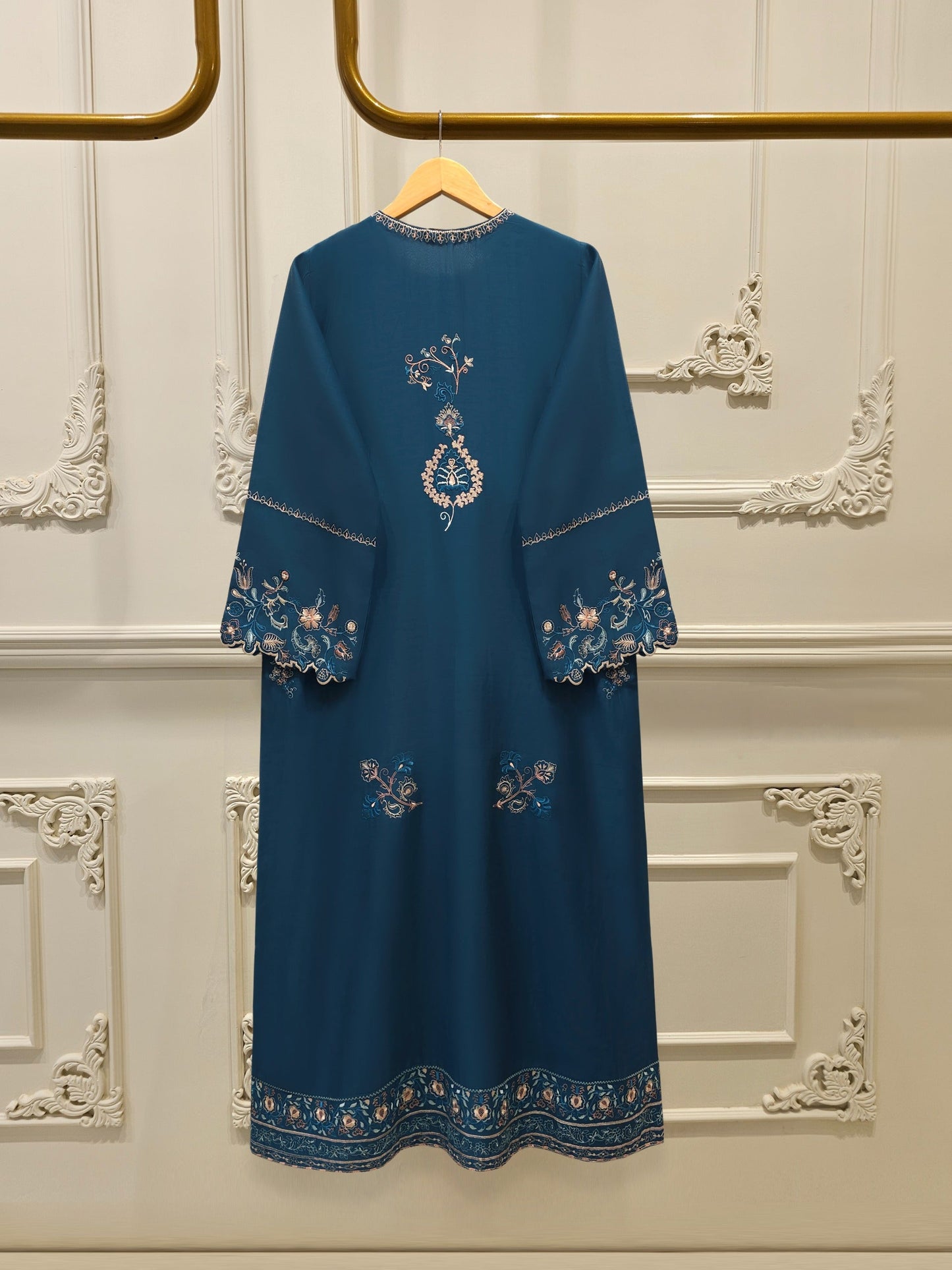 S112785 | Embroidered Kora Cotton Suit | Aghanoor Bridal