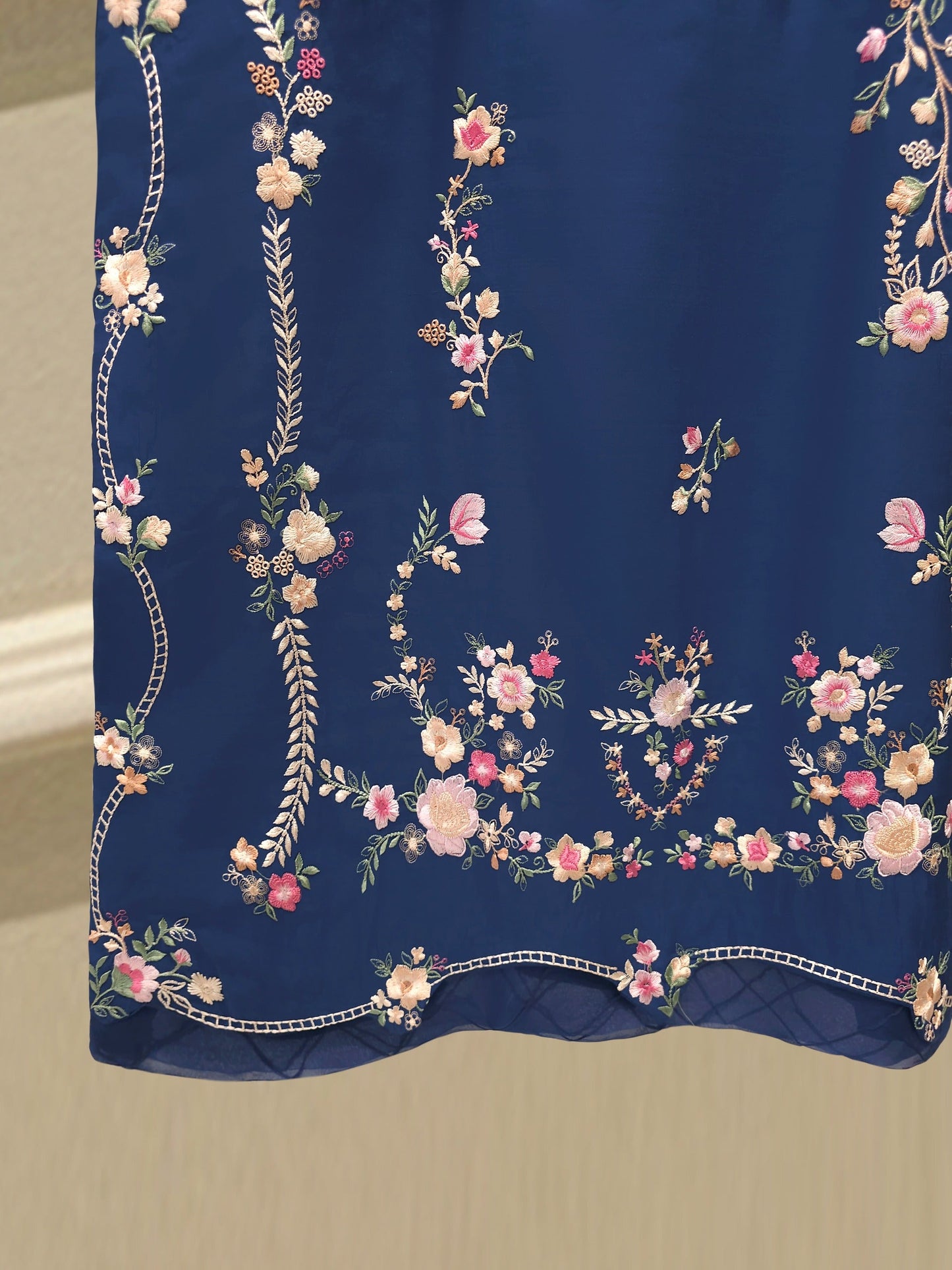 S112788 | Pure Khaddi Silk Embroidered Suit | Aghanoor Bridal