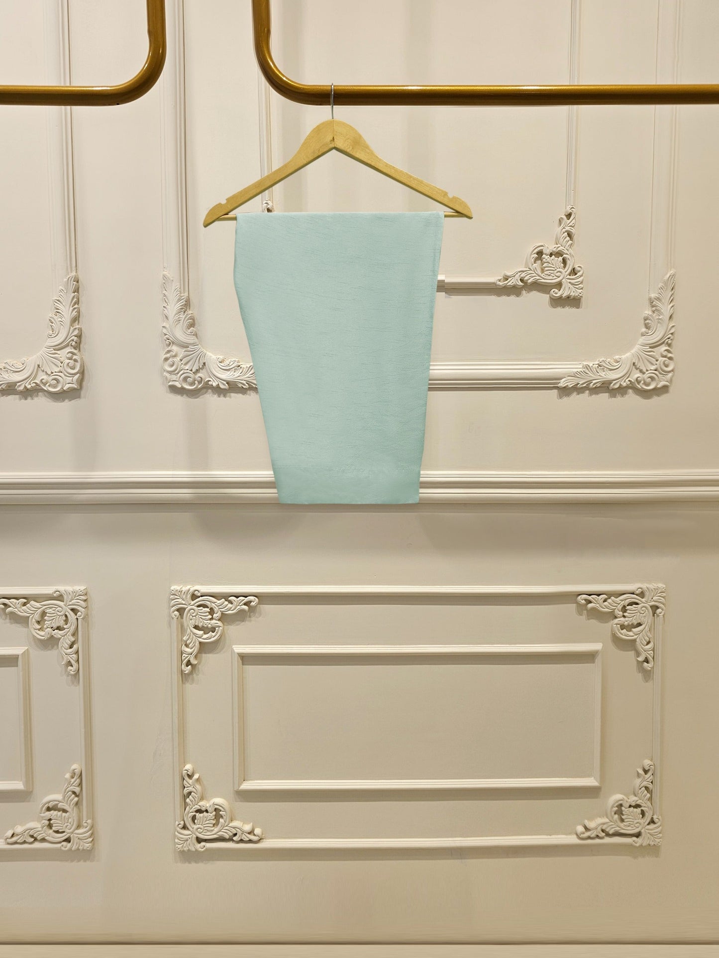 S112802 |Pure Embroidered Cotton Net Suit | Aghanoor Bridal