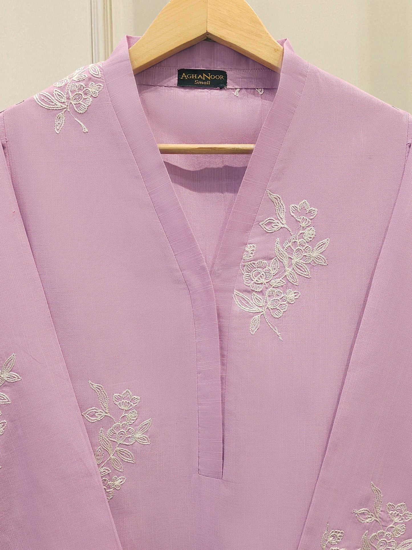 S112806 | Embroidered Khaddar Suit | Aghanoor Bridal