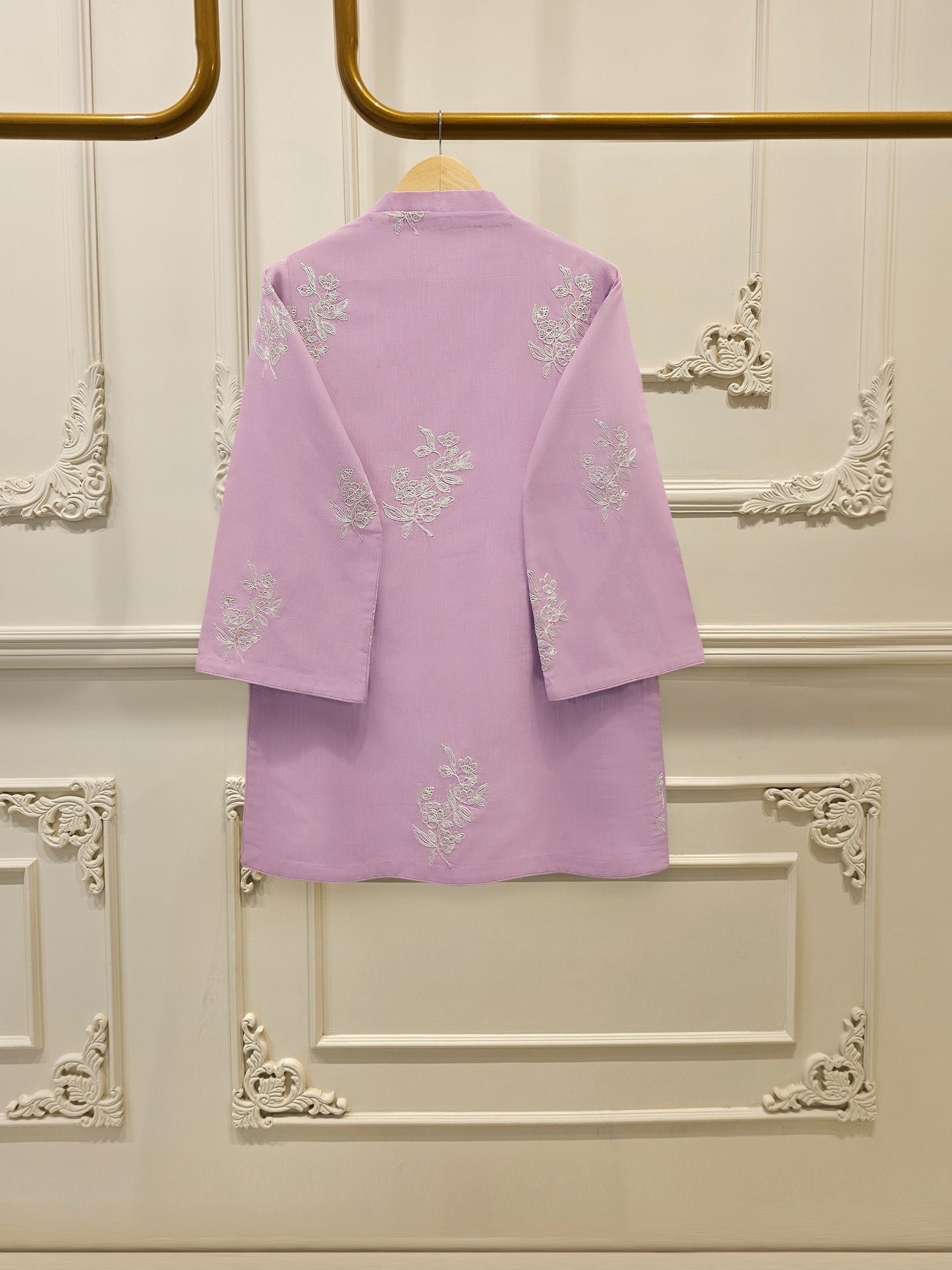 S112806 | Embroidered Khaddar Suit | Aghanoor Bridal