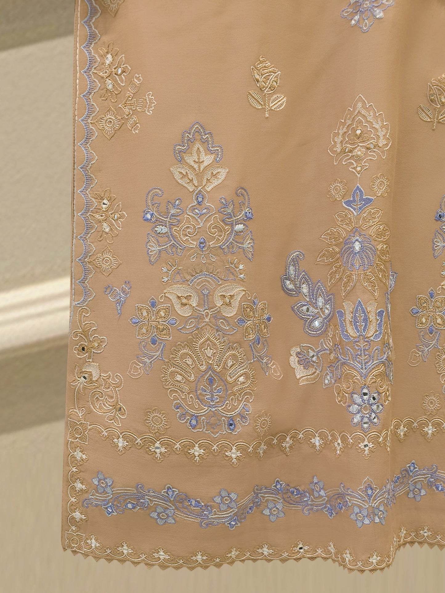 S112820 | Embroidered Kora Cotton Suit | Aghanoor Bridal