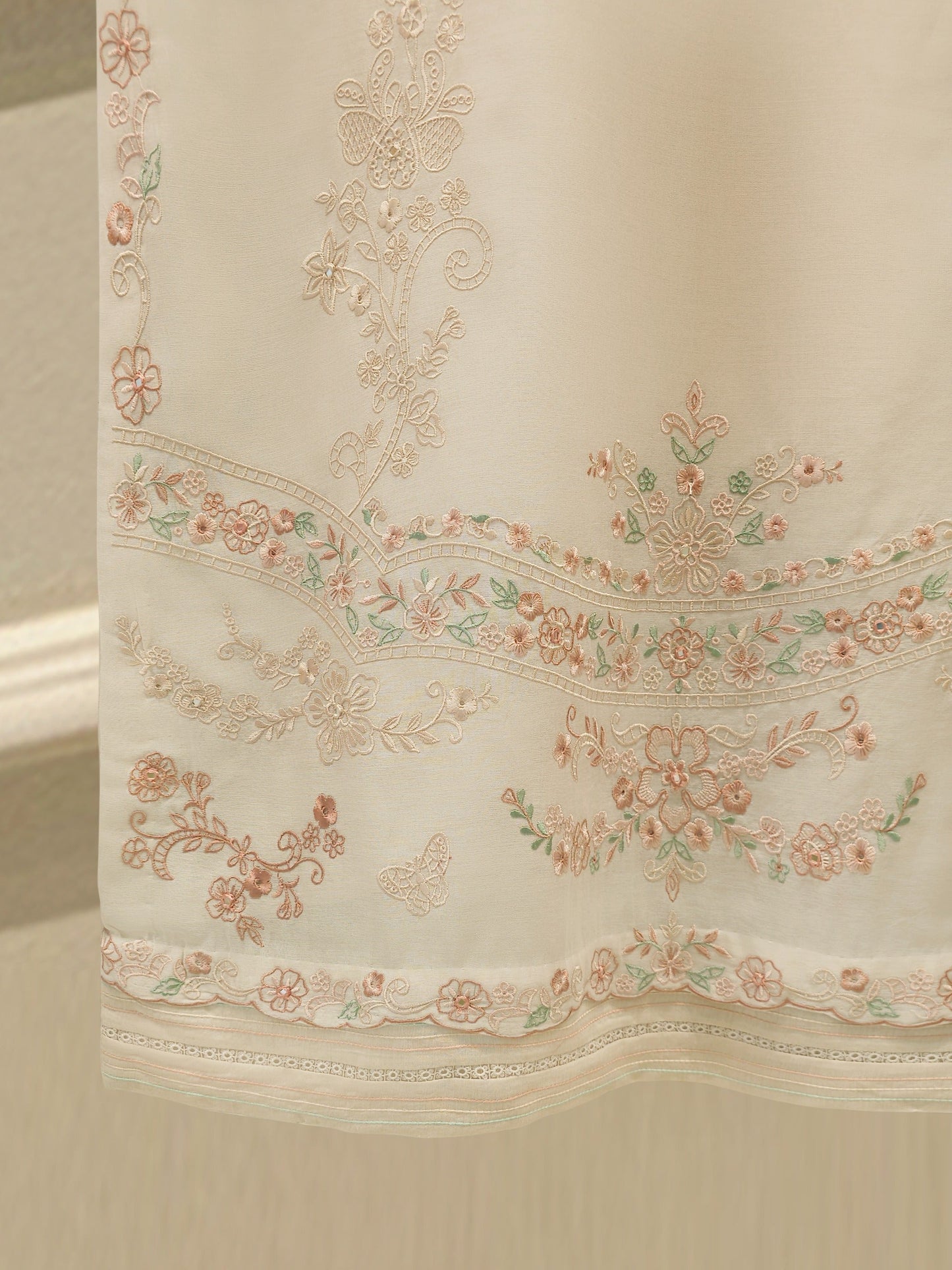 S112817 | Embroidered Kora Cotton Suit | Aghanoor Bridal