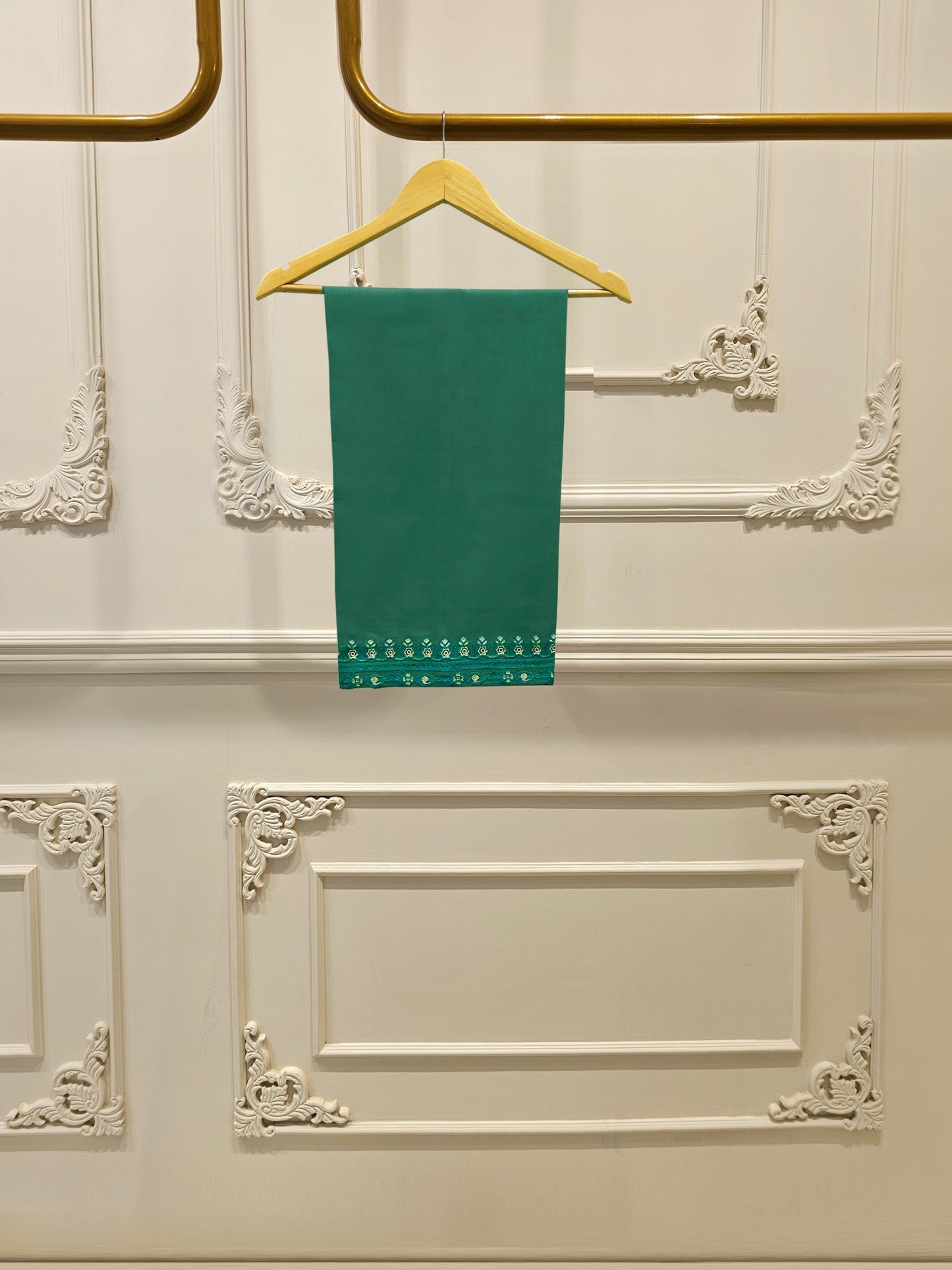 S112833 | Embroidered Khaddar Suit | Aghanoor Bridal