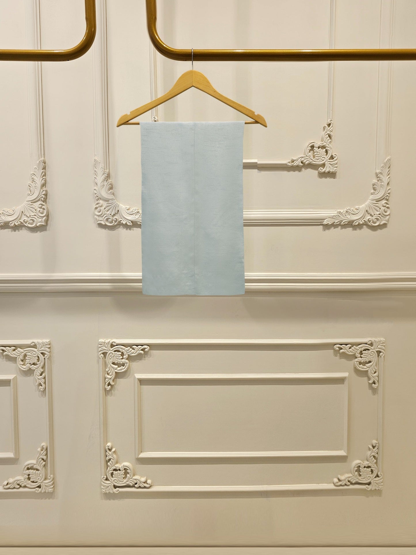 S112905 | Pure Embroidered Cotton Net Shirt | Aghanoor Bridal