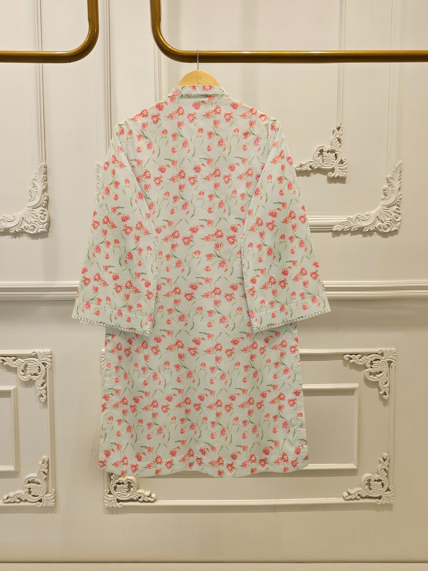 S112908 | Digital Printed Cambric Suit | Aghanoor Bridal