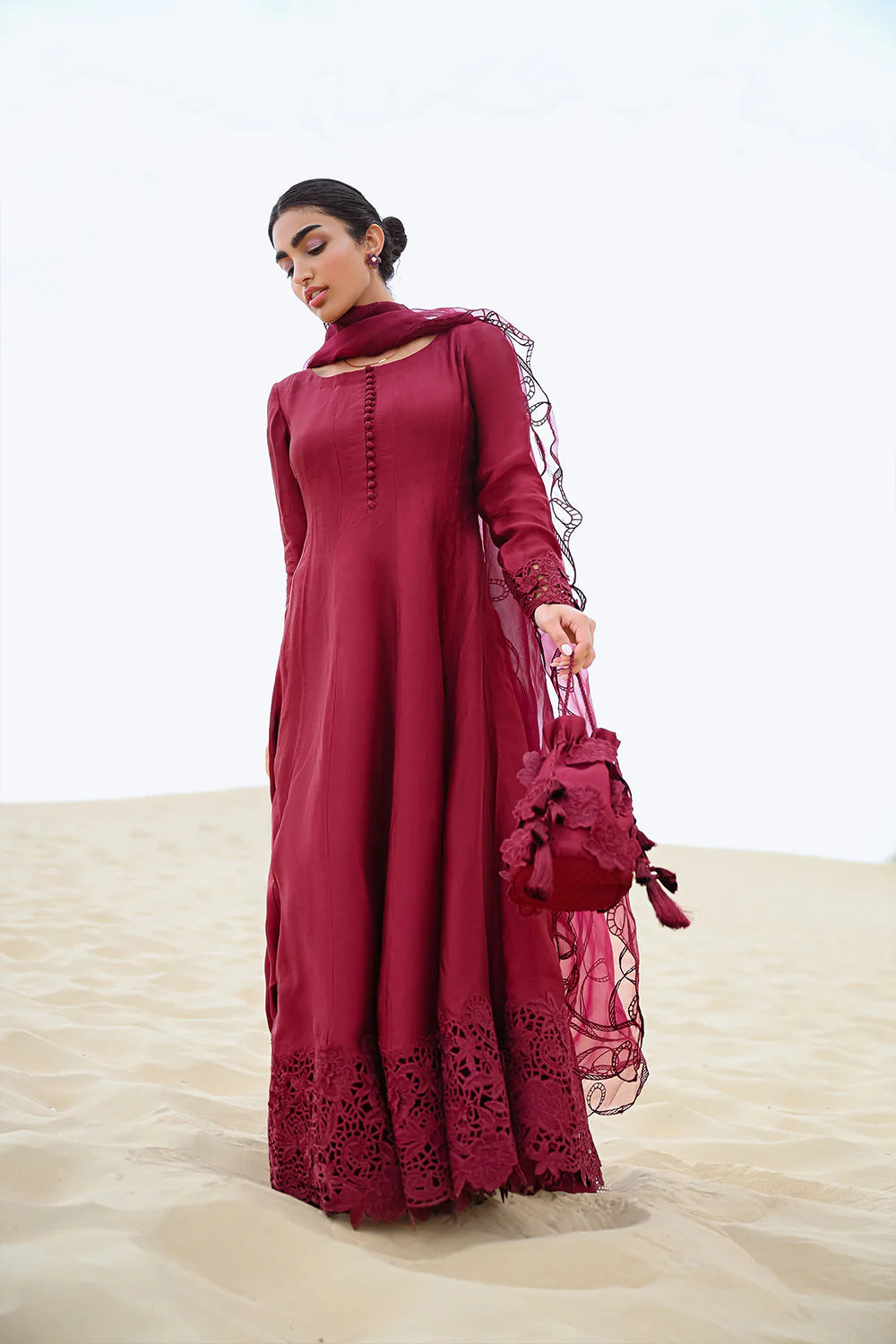 RAINA- SRSP26-04 | Saija Silk Pret '26 | Saira Rizwan