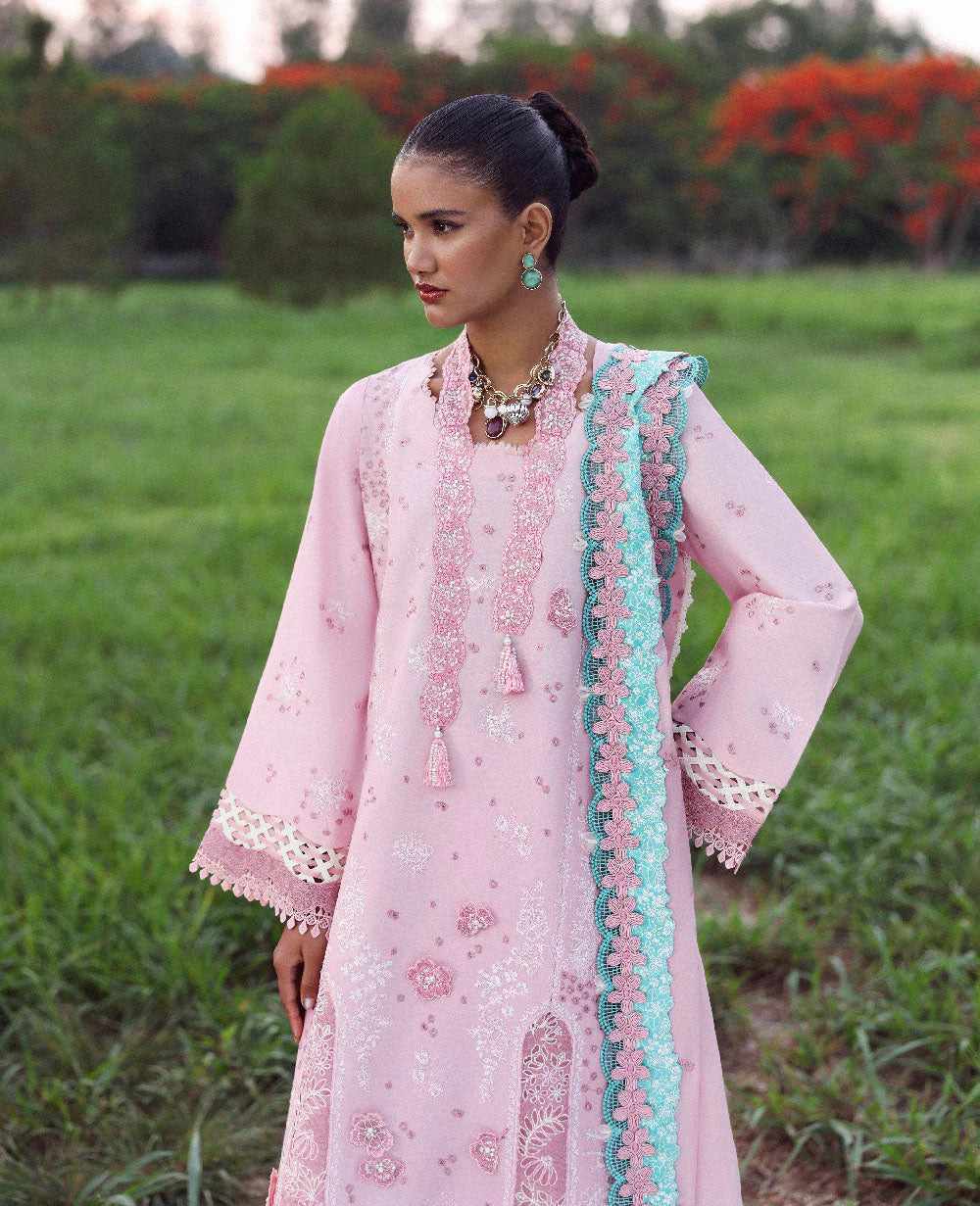 Zayra | Lilas- Summer Unstitched Lawn '26 | Republic Womenswear