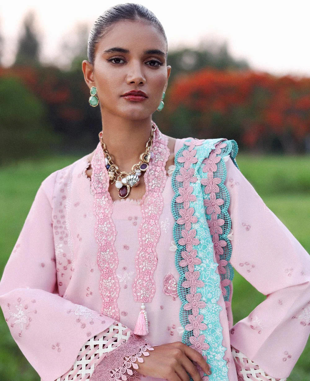 Zayra | Lilas- Summer Unstitched Lawn '26 | Republic Womenswear