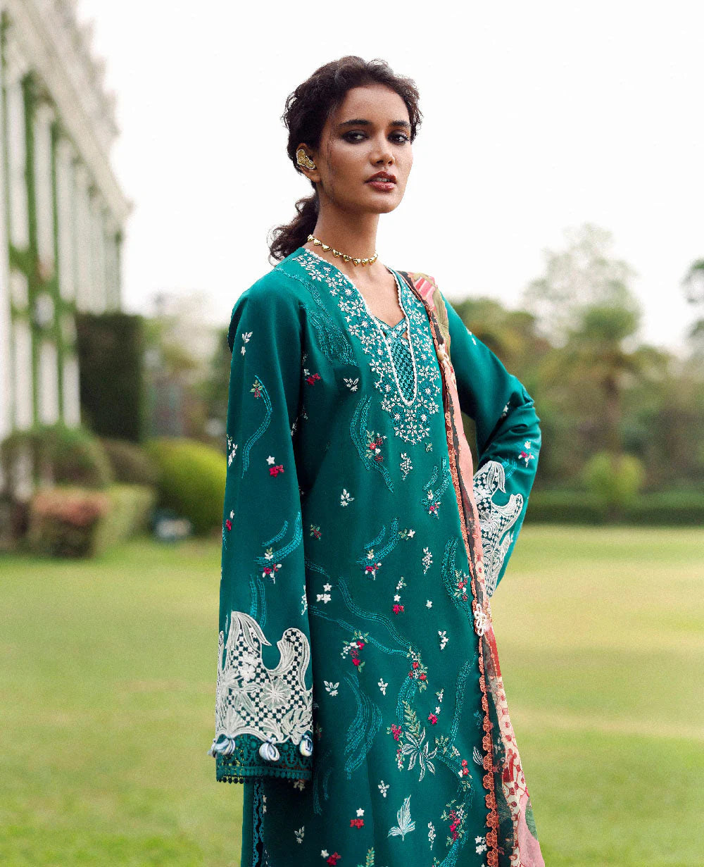 Ziva | Lilas- Summer Unstitched Lawn '26 | Republic Womenswear