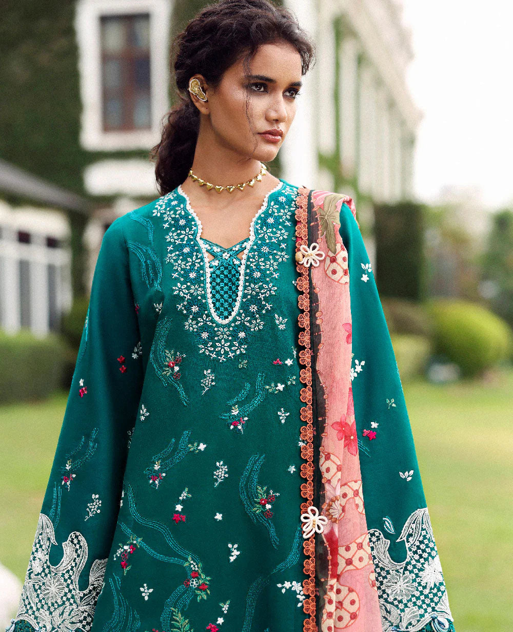 Ziva | Lilas- Summer Unstitched Lawn '26 | Republic Womenswear