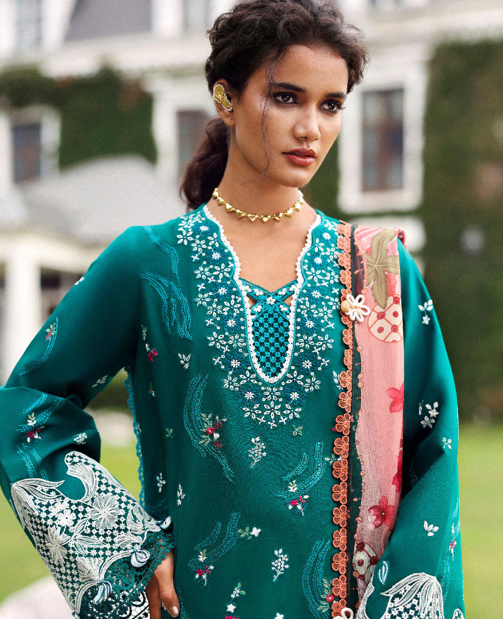 Ziva | Lilas- Summer Unstitched Lawn '26 | Republic Womenswear