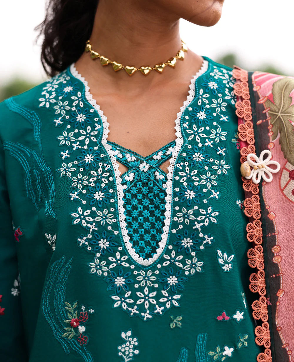 Ziva | Lilas- Summer Unstitched Lawn '26 | Republic Womenswear