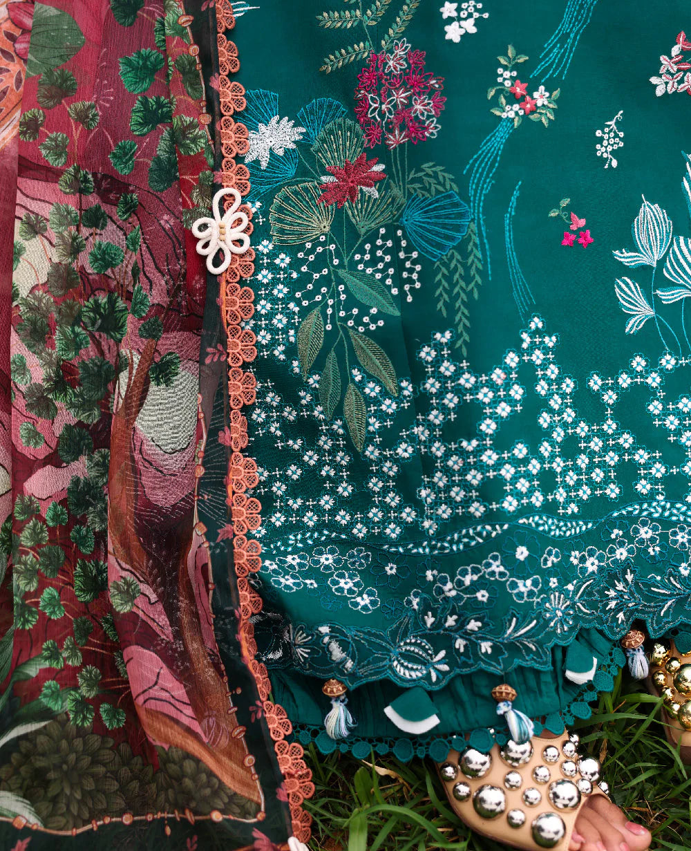Ziva | Lilas- Summer Unstitched Lawn '26 | Republic Womenswear