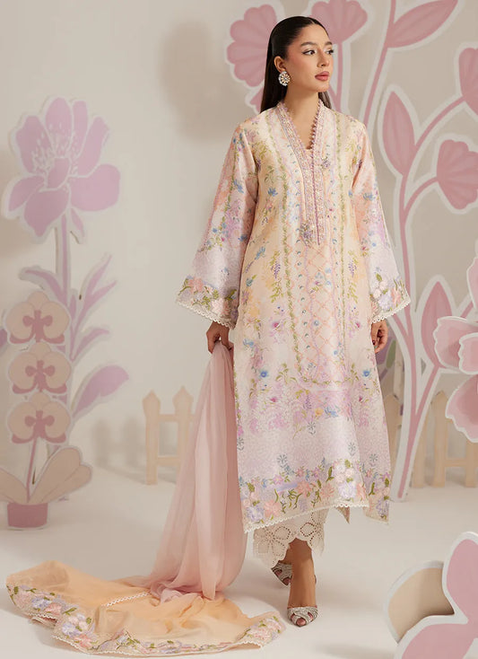 Annelise Shirt And Dupatta | Ramadan Eid Frou Frou '26 | FARAH TALIB AZIZ