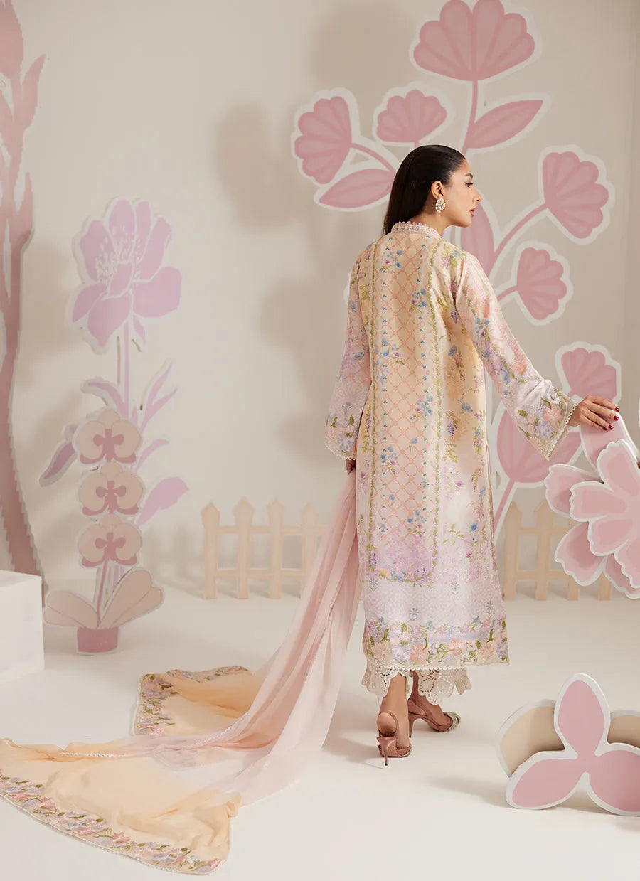 Annelise Shirt And Dupatta | Ramadan Eid Frou Frou '26 | FARAH TALIB AZIZ