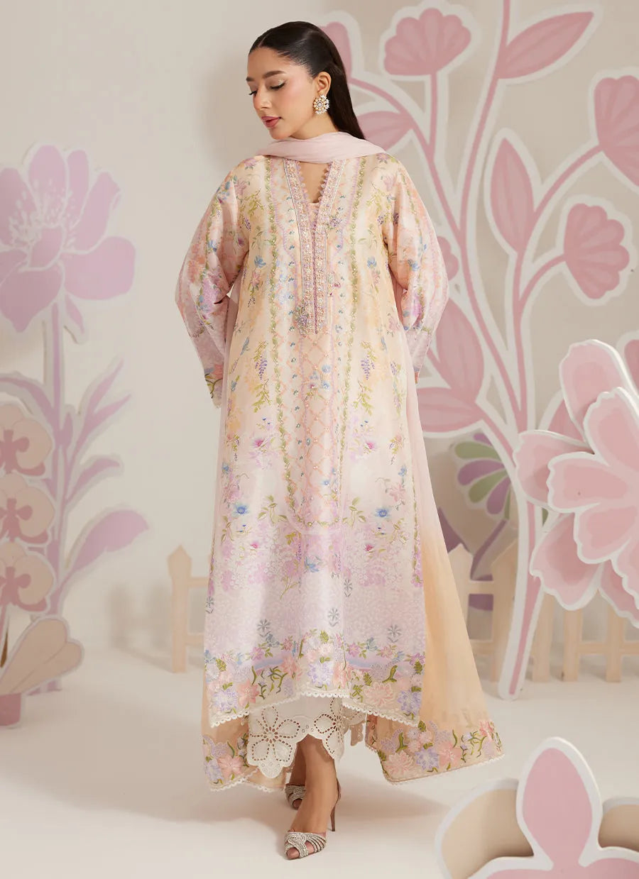 Annelise Shirt And Dupatta | Ramadan Eid Frou Frou '26 | FARAH TALIB AZIZ