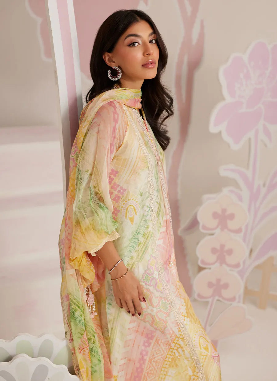 Aurelis Shirt And Dupatta | Ramadan Eid Frou Frou '26 | FARAH TALIB AZIZ