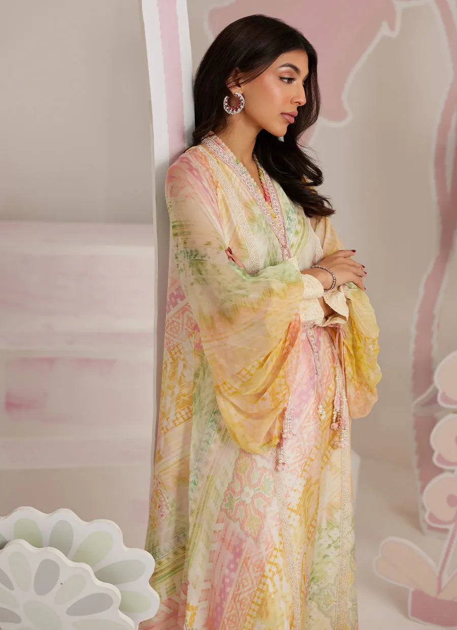 Aurelis Shirt And Dupatta | Ramadan Eid Frou Frou '26 | FARAH TALIB AZIZ