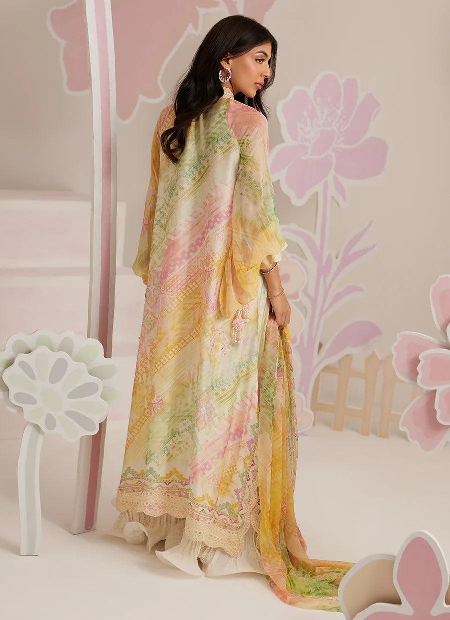 Aurelis Shirt And Dupatta | Ramadan Eid Frou Frou '26 | FARAH TALIB AZIZ