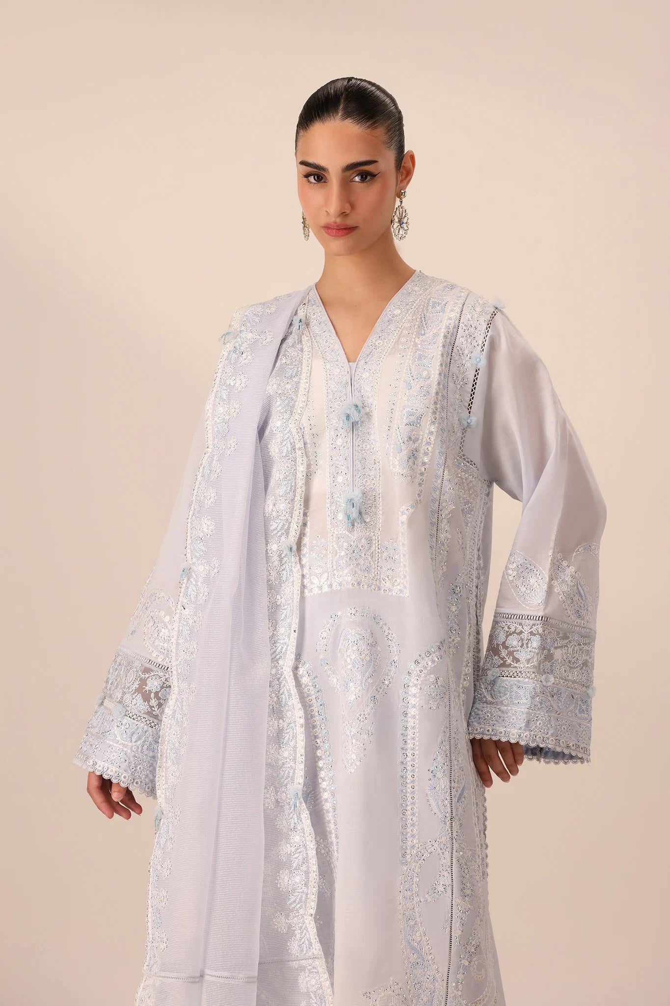 ROUHAAN (EL26-04 A ST) | STITCHED-ELAN LAWN'26 | ELAN
