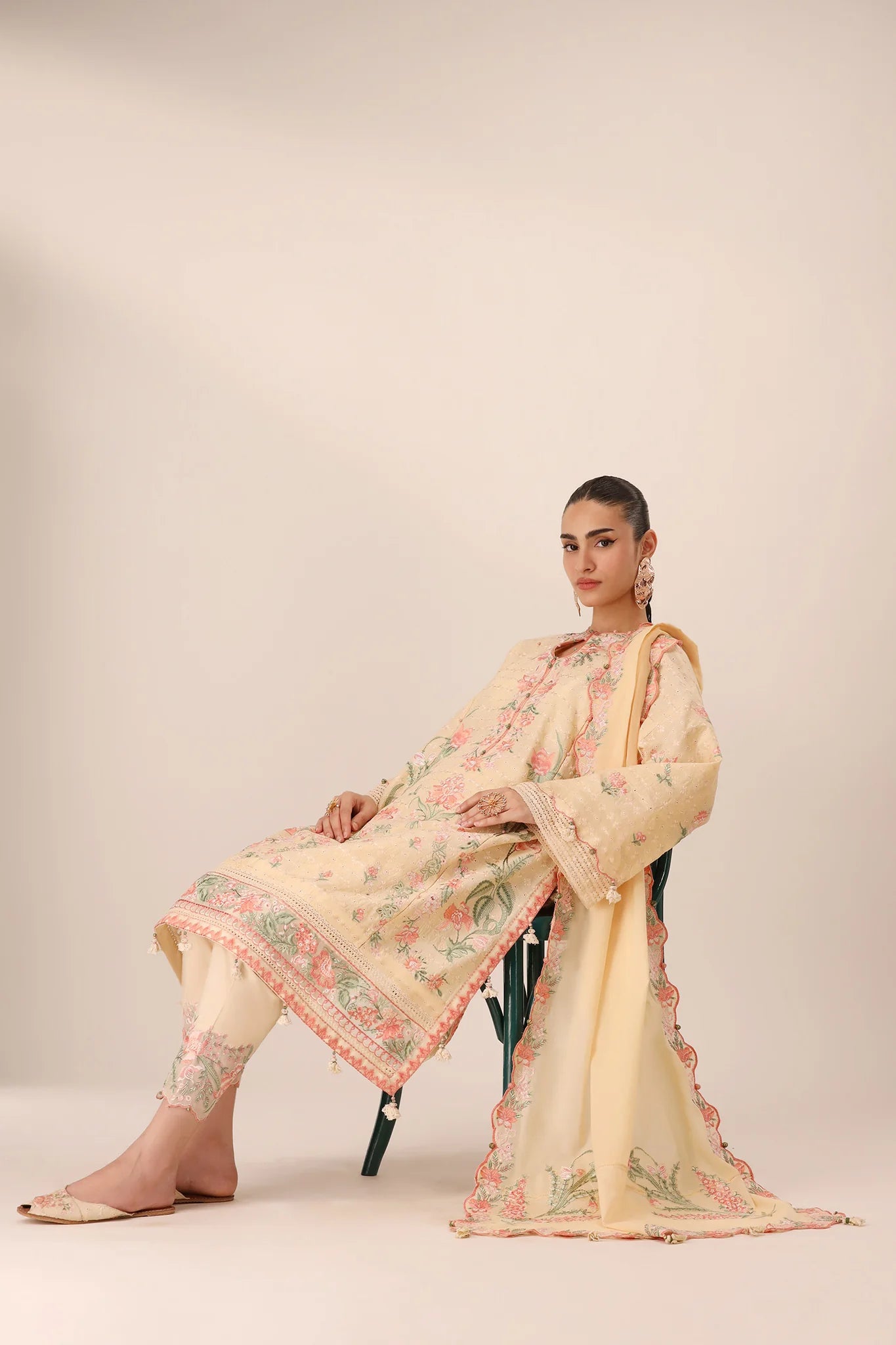 MEHRVAAN (EL26-10 A ST) | STITCHED-ELAN LAWN'26 | ELAN