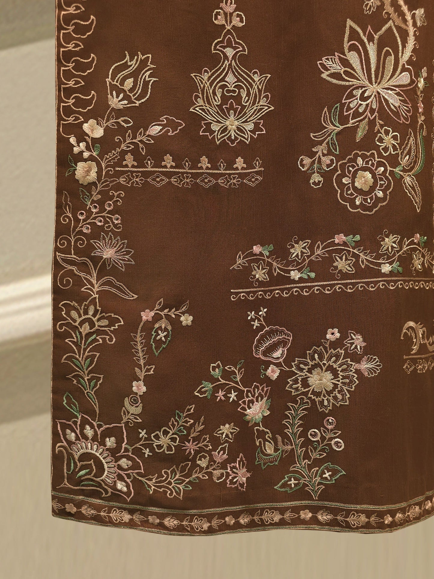 S112859 | Embroidered Khaddar Suit | Aghanoor Bridal