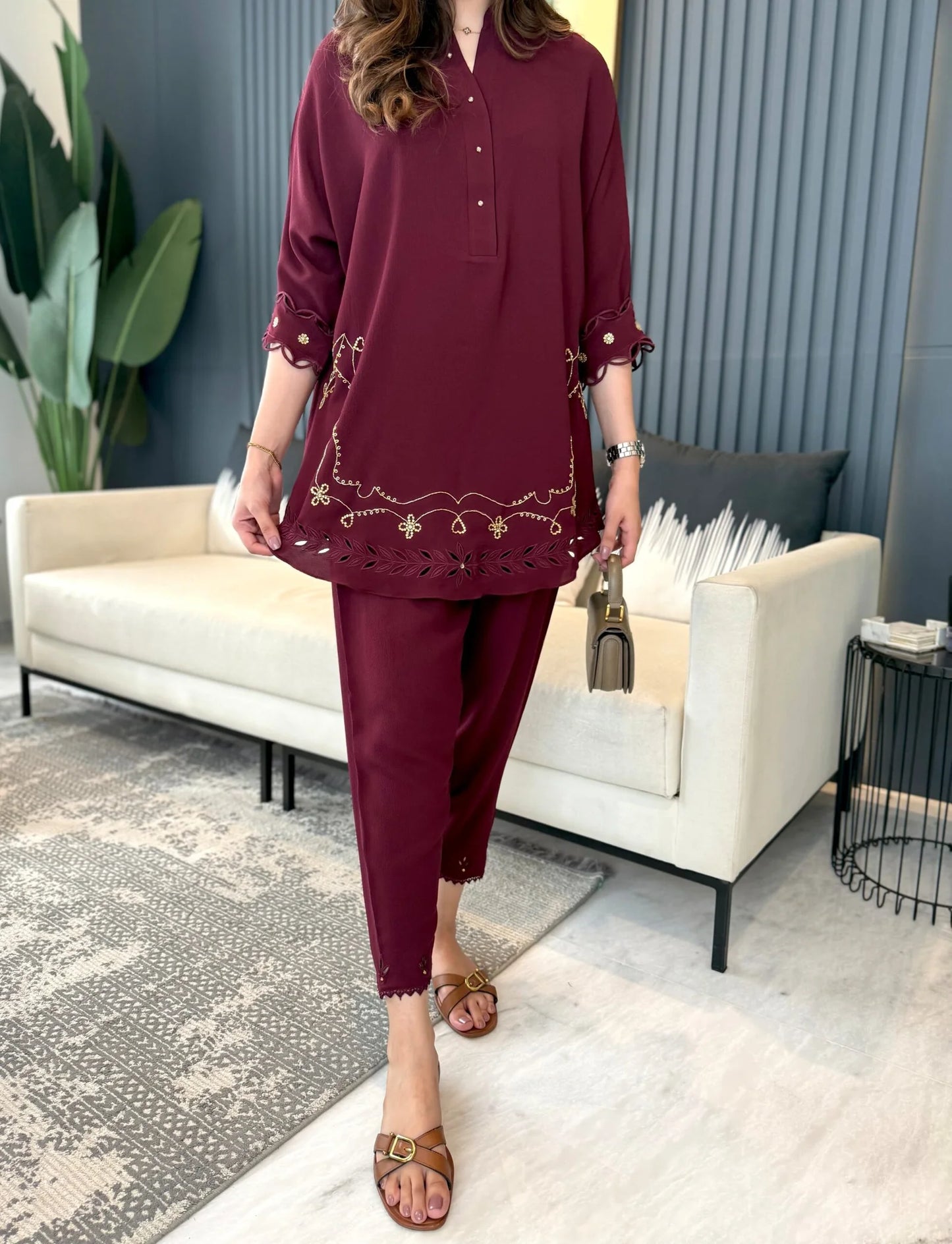 Cranberry Full Set | NIMRAH HAFSA