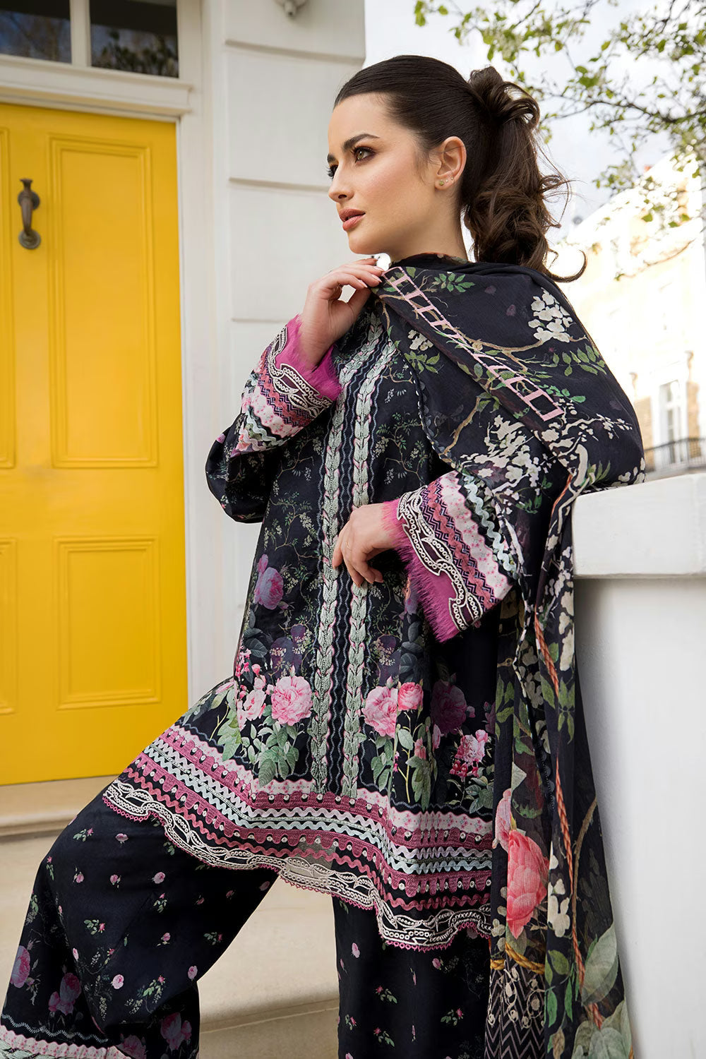 Design 4B Unstitched | SN Prints '26 | SOBIA NAZIR