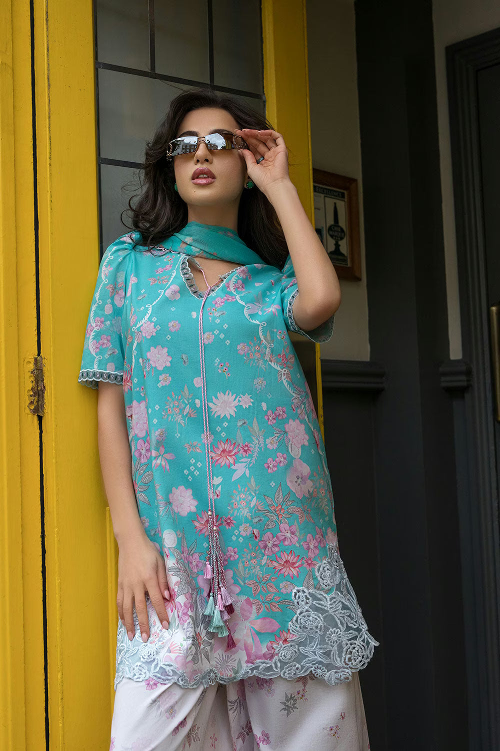 Design 5B Unstitched | SN Prints '26 | SOBIA NAZIR