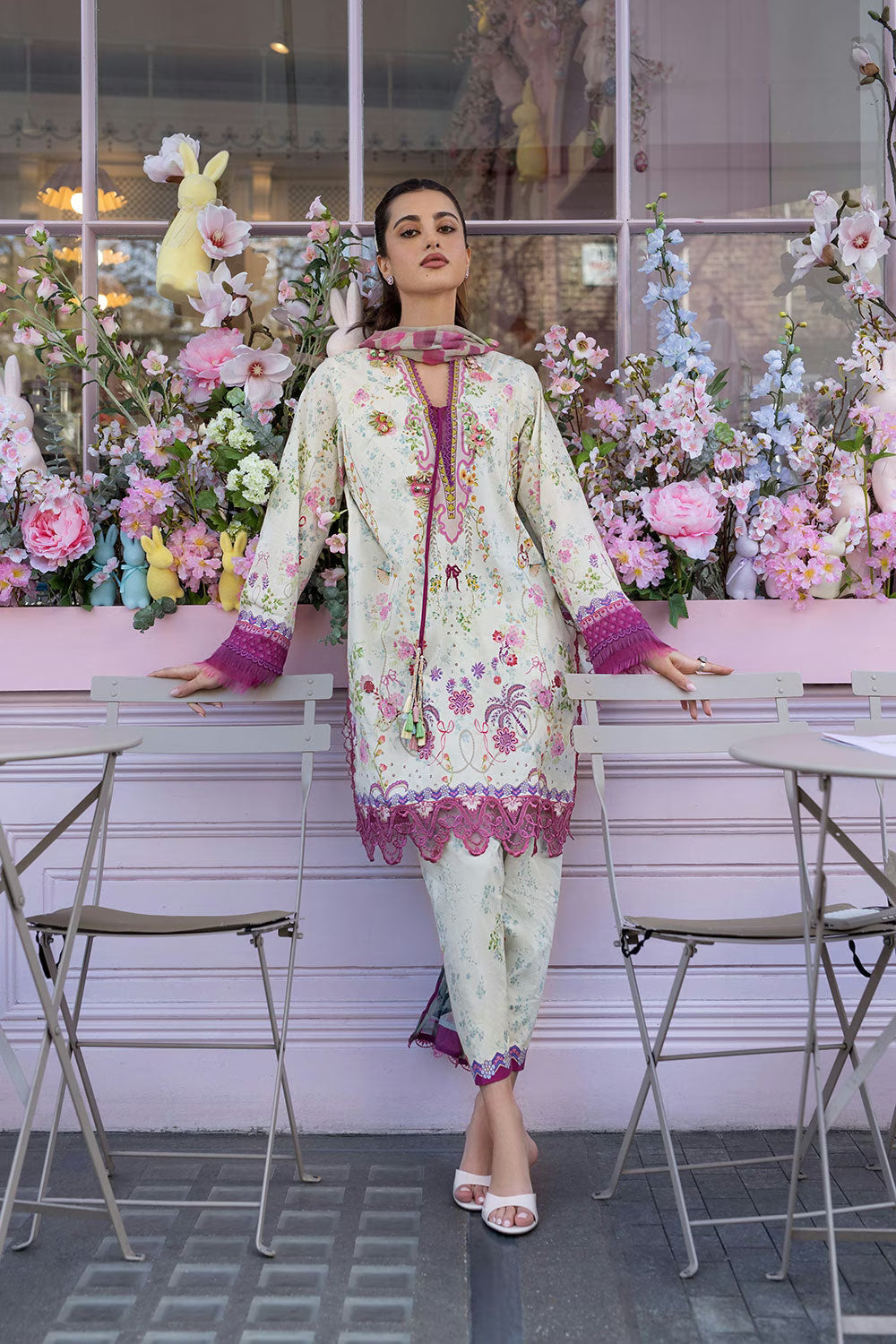 Design 7B Unstitched | SN Prints '26 | SOBIA NAZIR