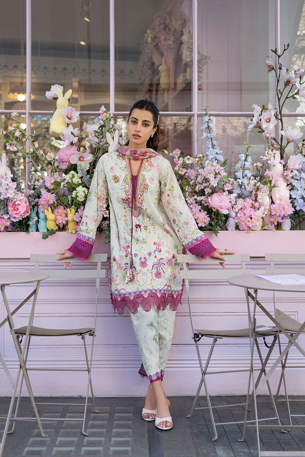Design 7B Unstitched | SN Prints '26 | SOBIA NAZIR
