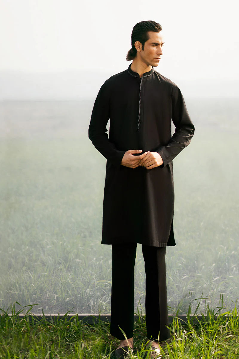 Black Kurta Pajama | REPUBLIC MENSWEAR