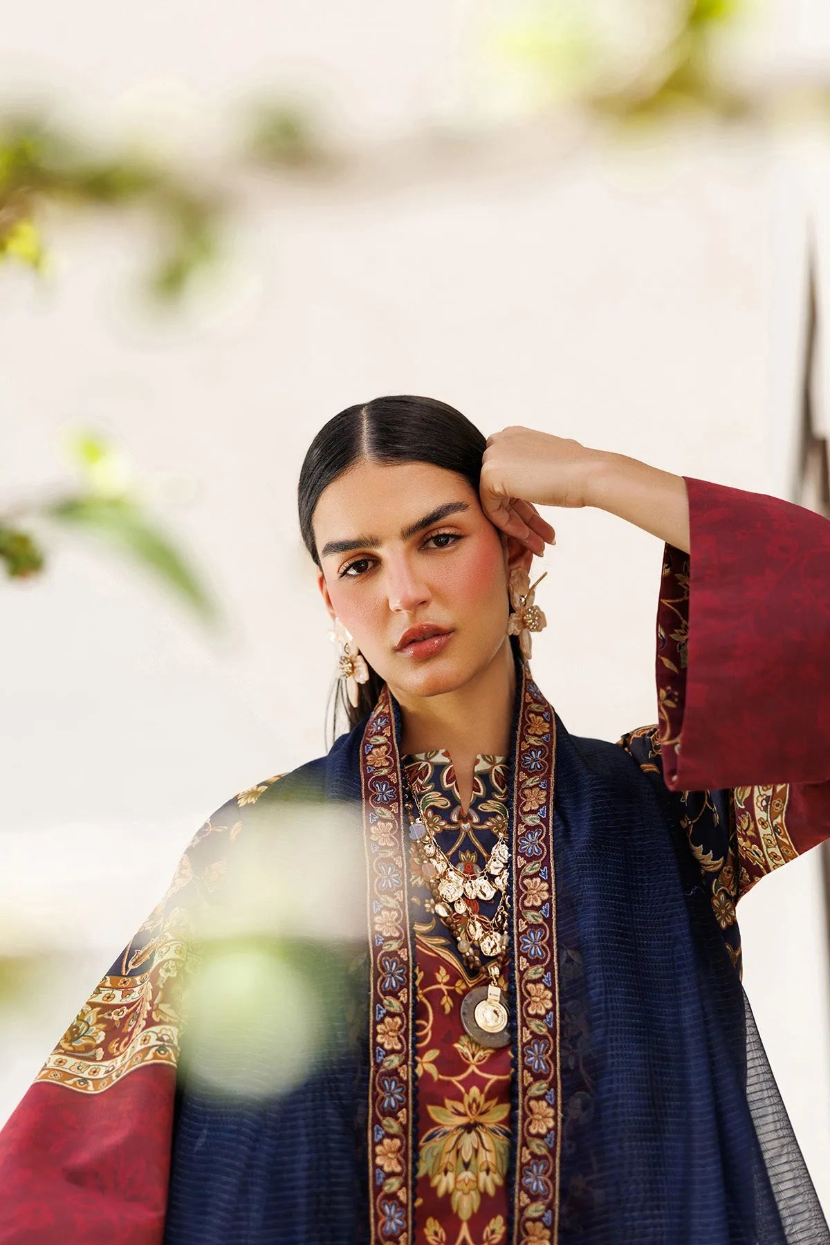 Digital Printed Lawn USE-9309 | Unstitched Summer '26 | Jazmin