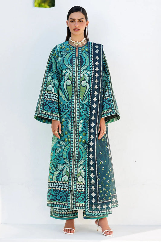 Digital Printed Lawn USE-9313 | Unstitched Summer '26 | Jazmin
