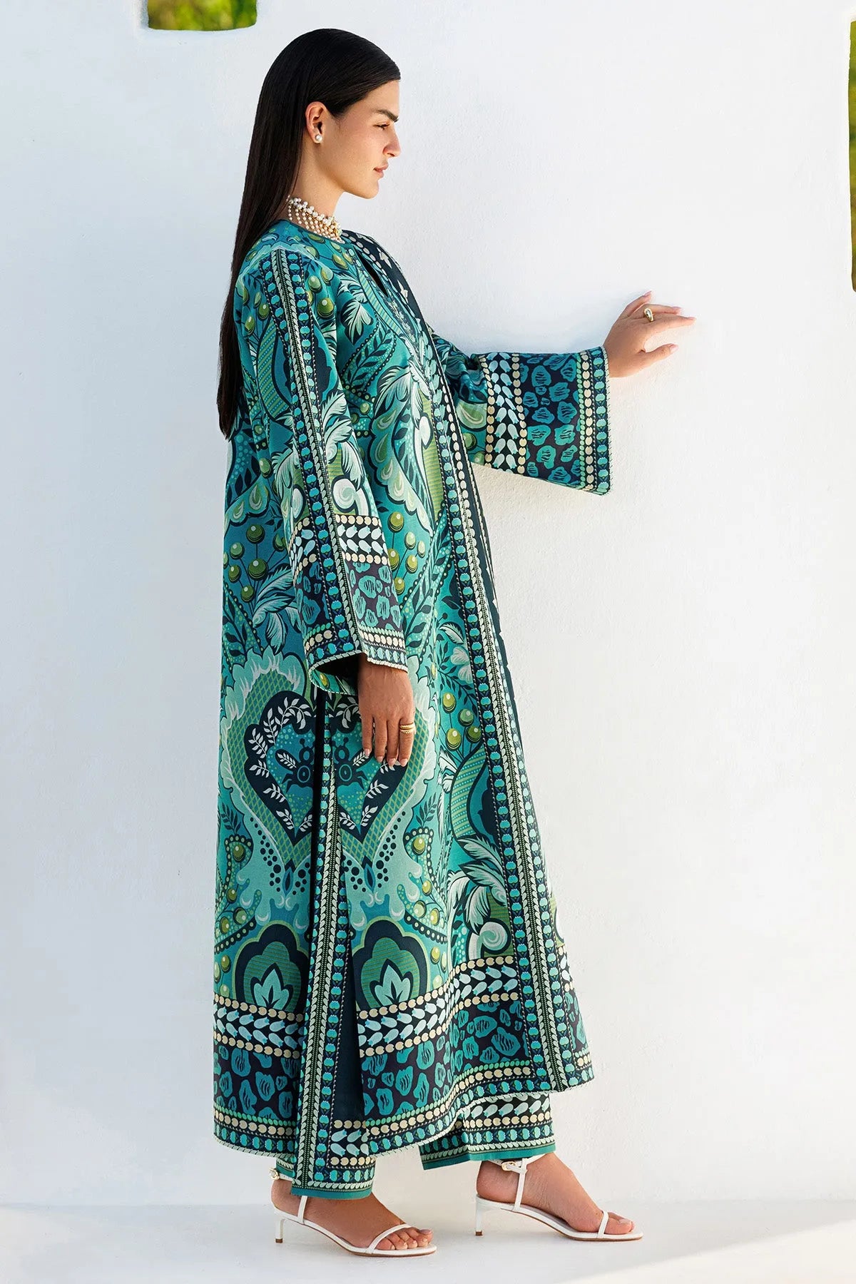 Digital Printed Lawn USE-9313 | Unstitched Summer '26 | Jazmin