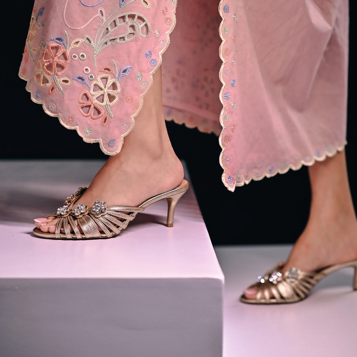 Marjan Rose Gold | Éclat - Winter Drop | Miaasa | Footwear