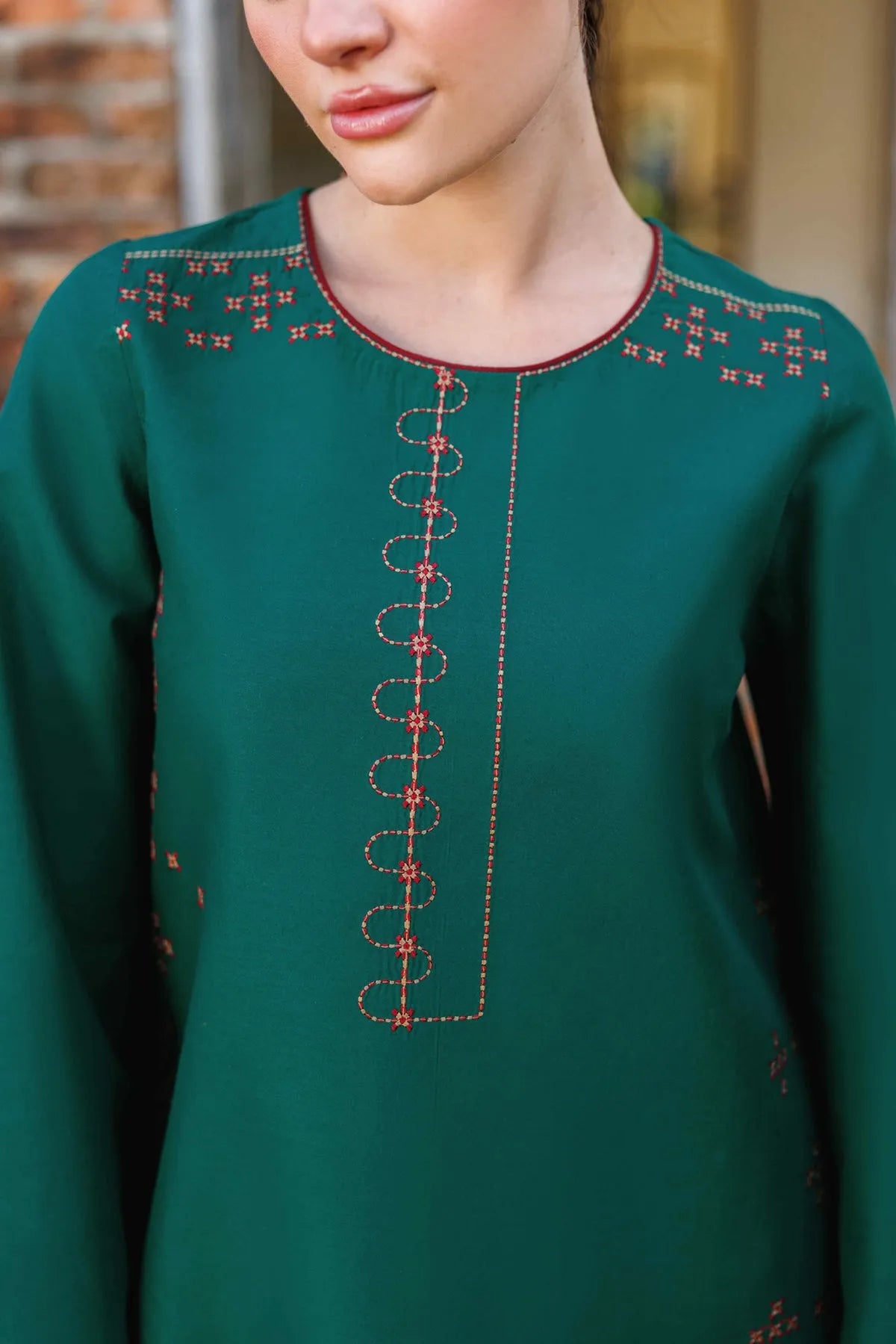 Embroidered Lawn USE-9285 | Unstitched Summer '26 | Jazmin