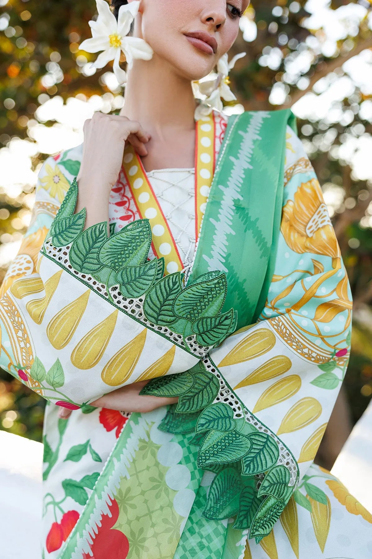 Embroidered Lawn USE-9286 | Unstitched Summer '26 | Jazmin