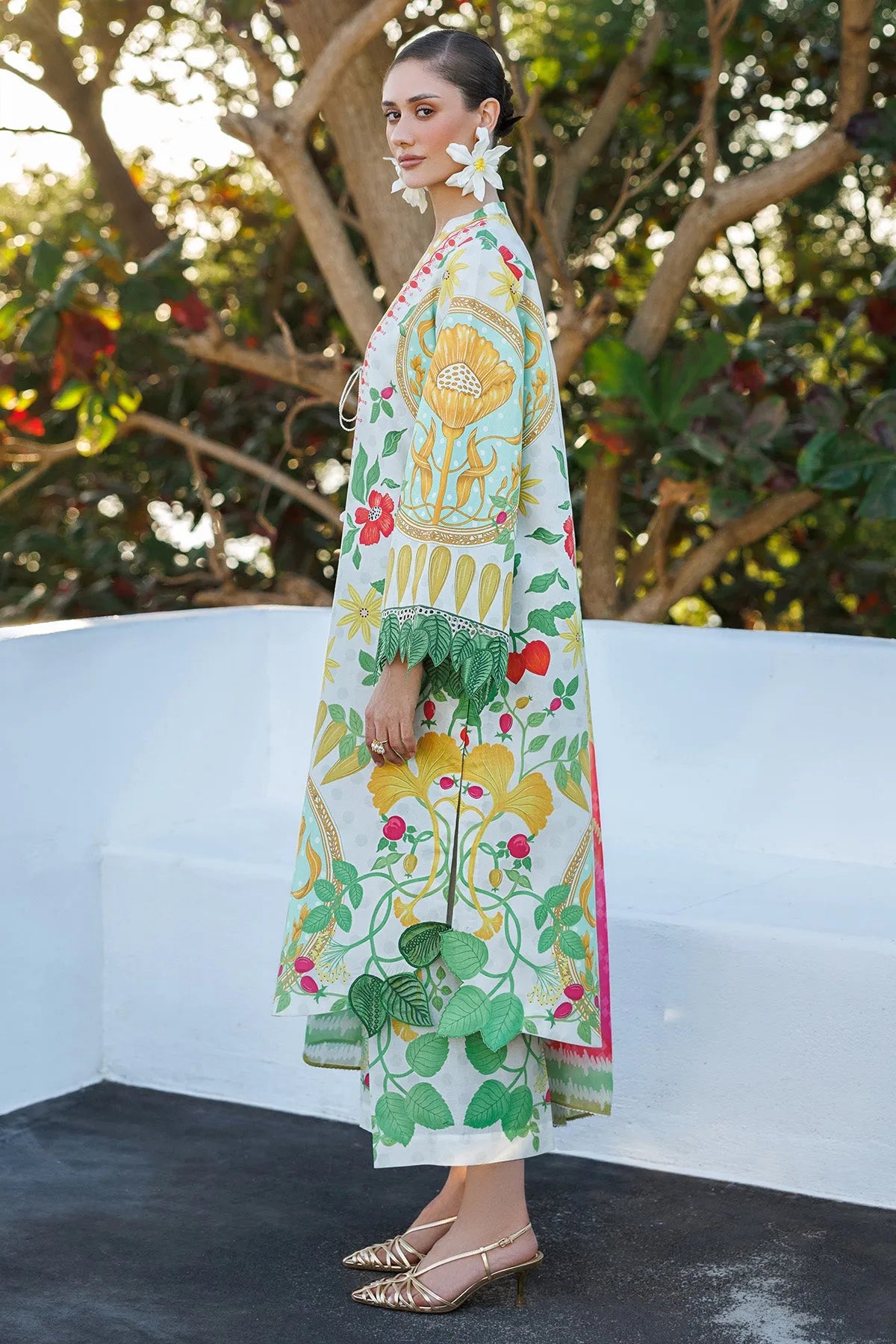 Embroidered Lawn USE-9286 | Unstitched Summer '26 | Jazmin