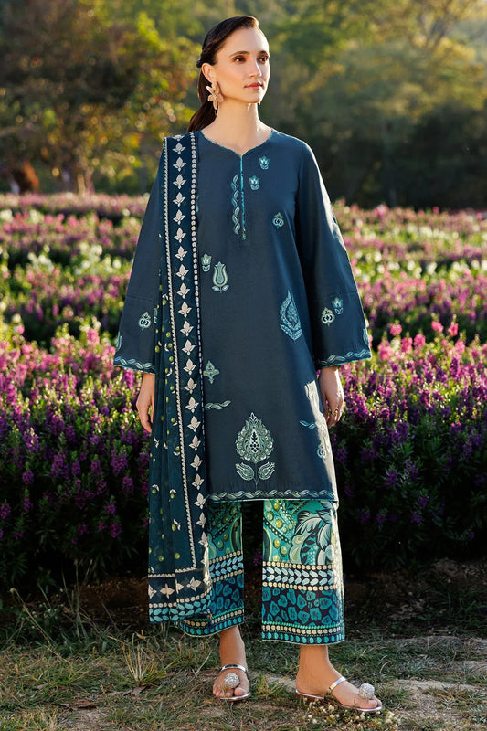 Embroidered Lawn USE-9291 | Unstitched Summer '26 | Jazmin