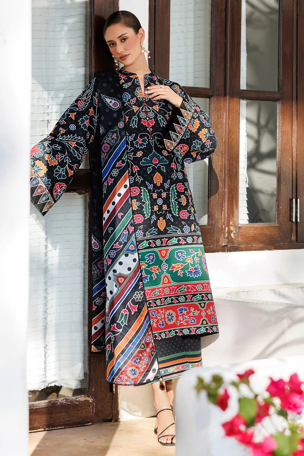 Embroidered Lawn USE-9294 | Unstitched Summer '26 | Jazmin