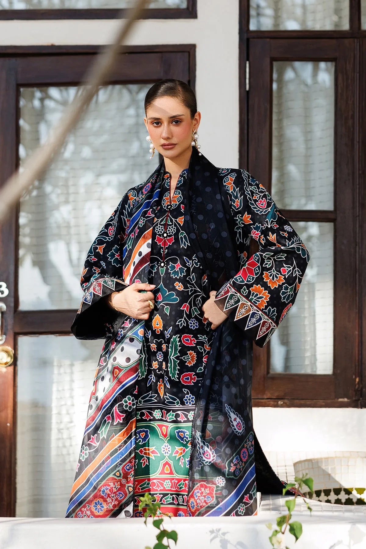 Embroidered Lawn USE-9294 | Unstitched Summer '26 | Jazmin