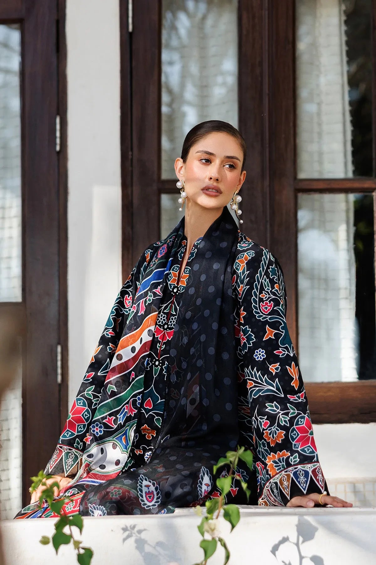 Embroidered Lawn USE-9294 | Unstitched Summer '26 | Jazmin