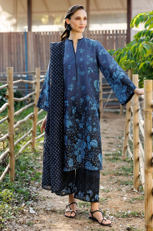 Embroidered Lawn USE-9295 | Unstitched Summer '26 | Jazmin