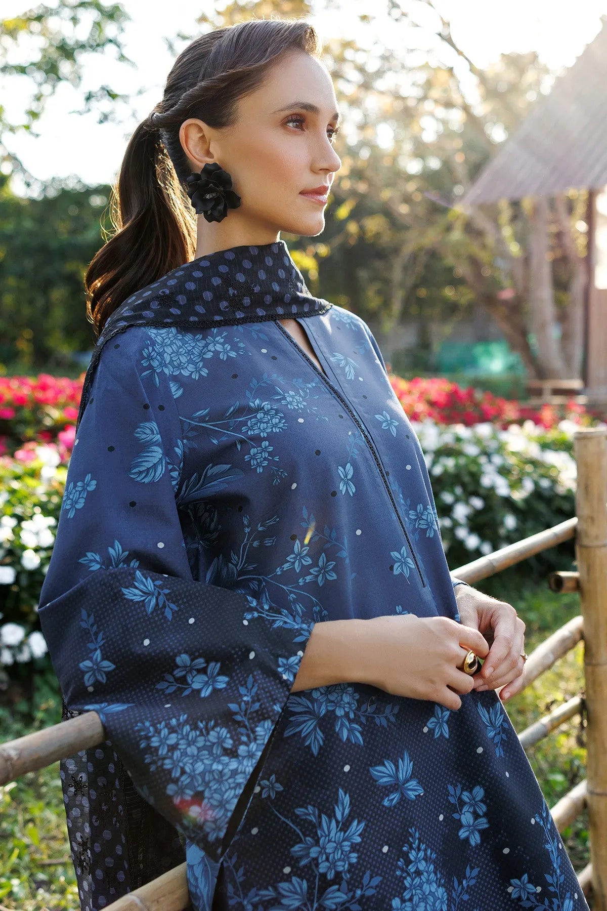 Embroidered Lawn USE-9295 | Unstitched Summer '26 | Jazmin