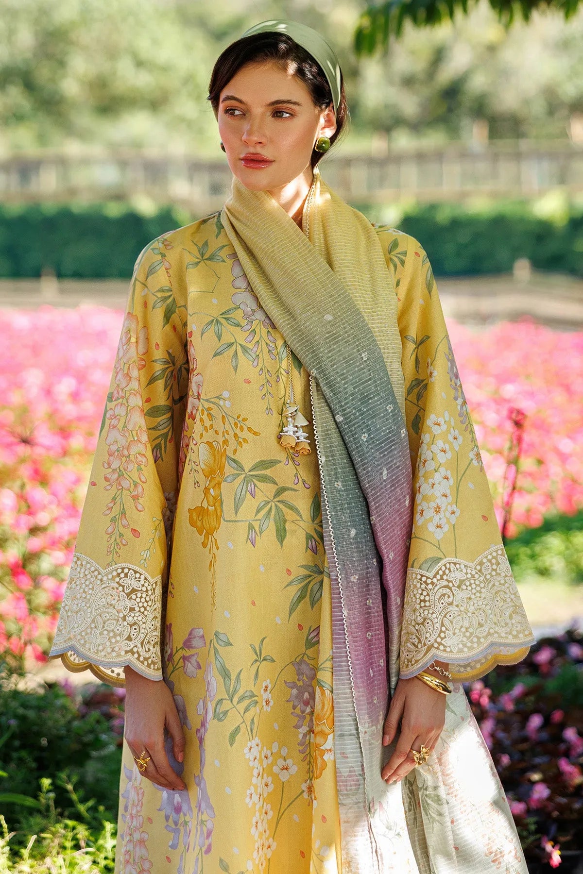Embroidered Lawn USE-9299 | Unstitched Summer '26 | Jazmin